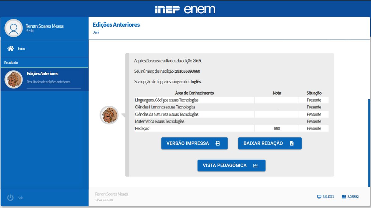 nota redacao renan soares nota redacao renan soares
